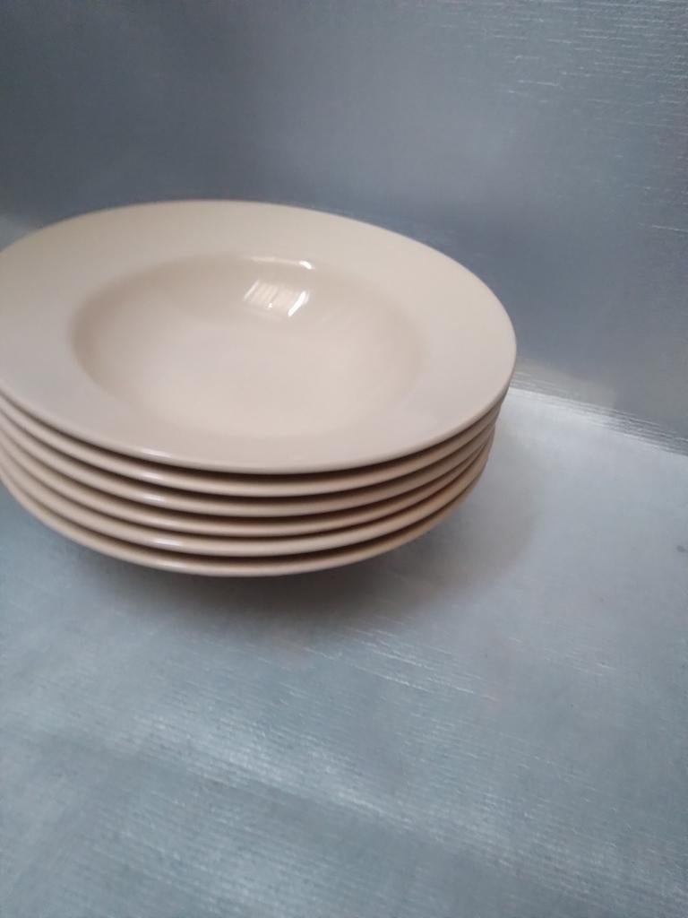 Salade/pasta/soep borden 26,5cm, Huis en Inrichting, Keuken | Servies, Ophalen, Porselein, Overige stijlen, Bord(en)