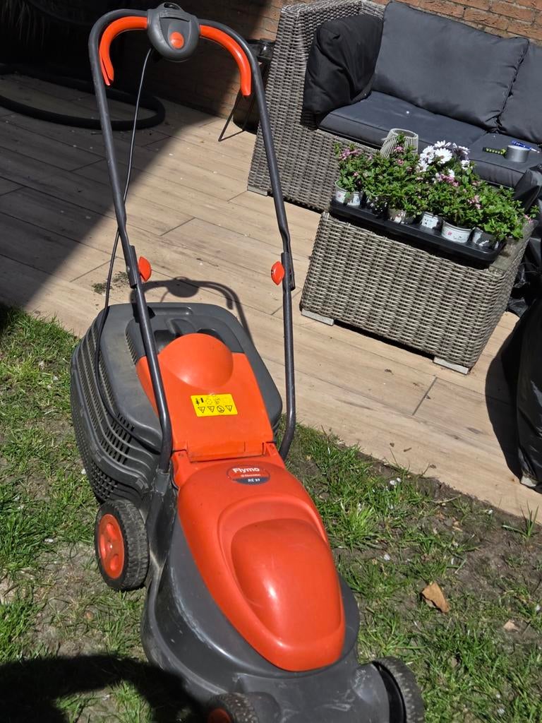 Flymo Elektrische Grasmaaier - Goed Werkend, Ophalen of Verzenden, Gebruikt, Elektrische grasmaaier, Flymo