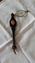 Antieke lorgnette, van schildpad met gouden deel, Ophalen of Verzenden