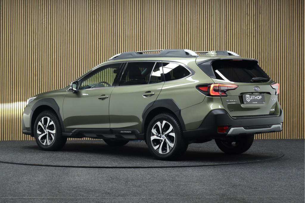 Subaru Outback 2.5i Premium | Navigatie | Lederen interieur, Auto's, Subaru, 12 maanden, Gebruikt, Zwart, 4 cilinders