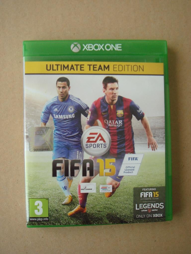 Fifa 15 Xbox One game - Ultimate Team Edition, 1 speler, Ophalen of Verzenden, Zo goed als nieuw, Vanaf 3 jaar