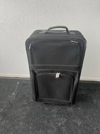 Zwarte Koffer met Wieltjes, Sieraden, Tassen en Uiterlijk, Koffers, Ophalen, Gebruikt, 50 tot 60 cm, Zacht kunststof