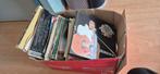 Doos vol oude platen jaren '70 - Elvis, Elton John, etc., Ophalen, 1960 tot 1980, Gebruikt, Overige formaten