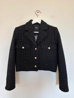 Short rhinestone jacket maje 34/xs, Kleding | Dames, Ophalen of Verzenden, Zo goed als nieuw, Maat 34 (XS) of kleiner, Zwart