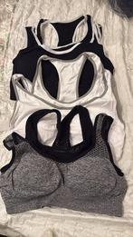 Yolev Sport BH - Zwart, Grijs, Wit - Maat L, Kleding | Dames, Sportkleding, Zwart, Maat 42/44 (L), Nieuw, Ophalen of Verzenden