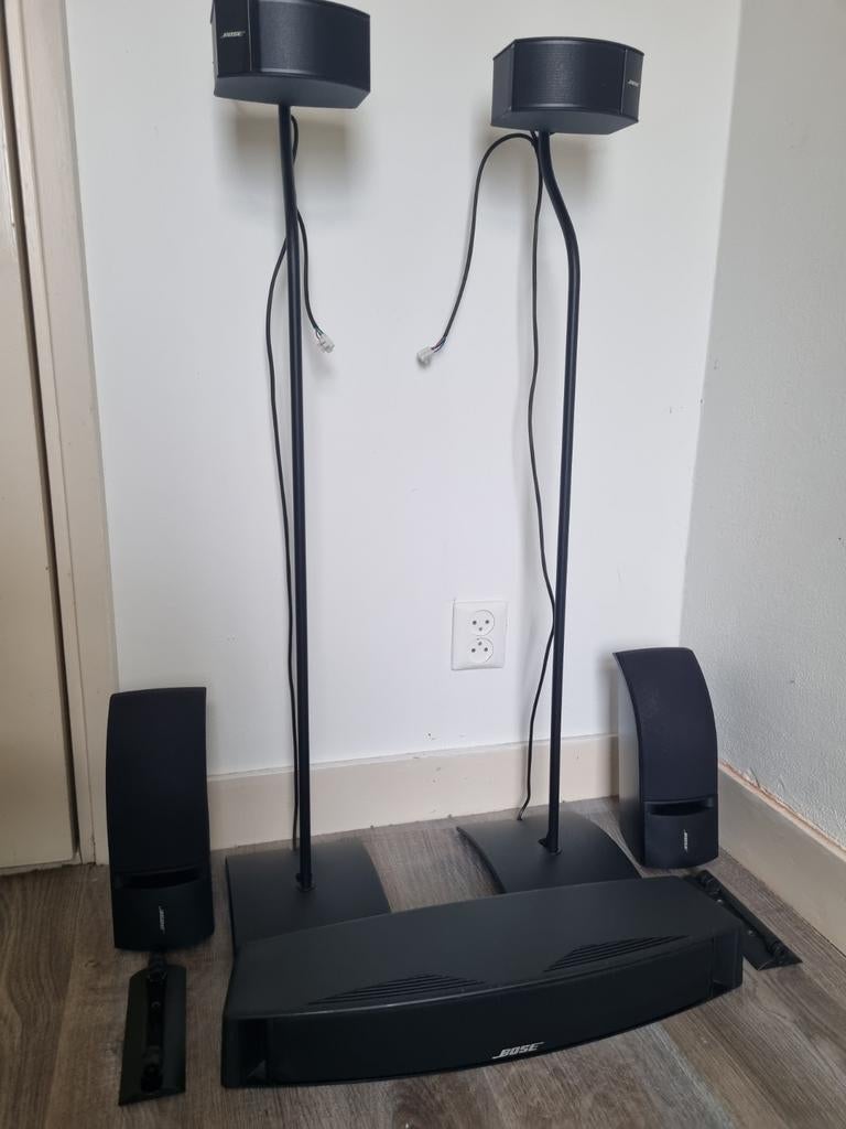 Bose 7.0 surround speakers, Audio, Tv en Foto, Home Cinema-sets, Zo goed als nieuw, Overige spelers, 70 watt of meer, Overige merken
