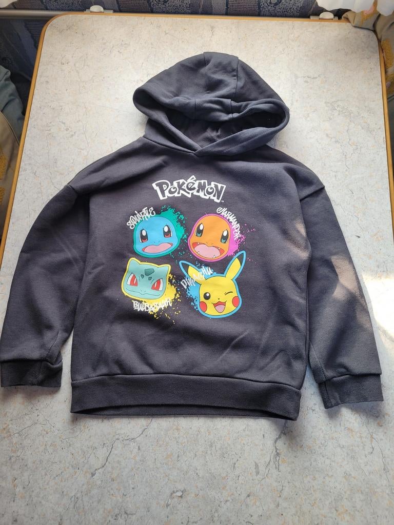 Pokemon Hoodie - Maat 116 (5-6 jaar), Gebruikt, Pokemon, Trui of Vest, Ophalen of Verzenden