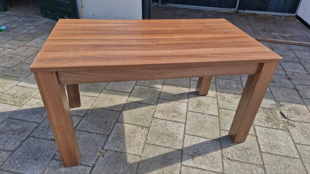 Eettafel 80x80x 240 cm - Zo goed als nieuw, Huis en Inrichting, Tafels | Eettafels, 50 tot 100 cm, Vierkant, Tot twee personen