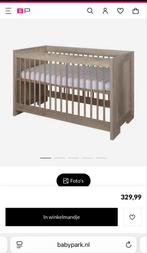Kidsmill Brent Babybed Oldwood 60x120 cm - Zo goed als nieuw, Ophalen, Zo goed als nieuw, Ledikant