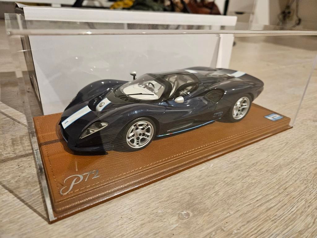 1:18 Peako DeTomaso P72 Midnight Blue Limited Edition 48/50, Ophalen of Verzenden