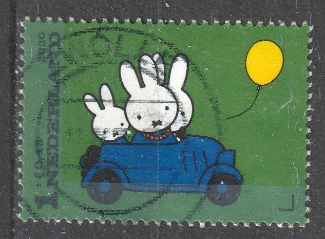 210 R --Kinderzegel 2020, Verzenden, Na 1940, Gestempeld