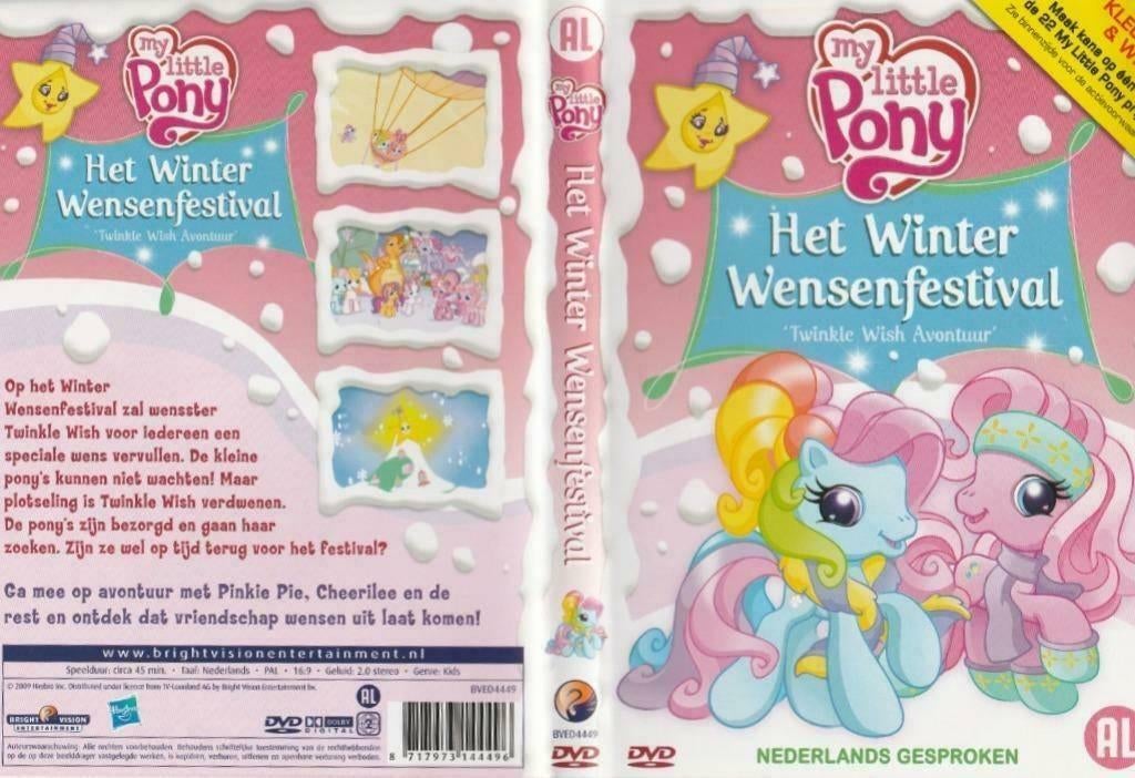 My Little Pony - Het Winterwensen Festival(DVD)"", Diversen, Kerst, Zo goed als nieuw, Ophalen of Verzenden