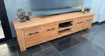 Eiken Houten tv meubel, Ophalen, Zo goed als nieuw, 25 tot 50 cm, Minder dan 100 cm