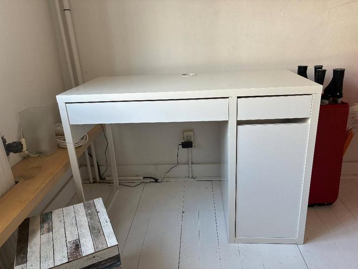 bed, kledingkast, bureau IKEA, Huis en Inrichting, Slaapkamer | Bedden, Gebruikt, Tweepersoons, 90 cm, 190 cm of minder, Hout