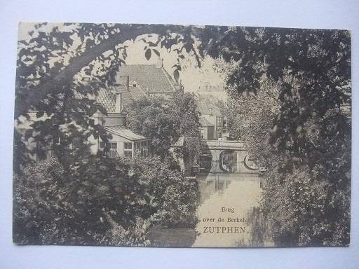 P229 Zutphen - Brug over de Berkel - 1913, Verzenden, Voor 1920, Gelopen, Gelderland