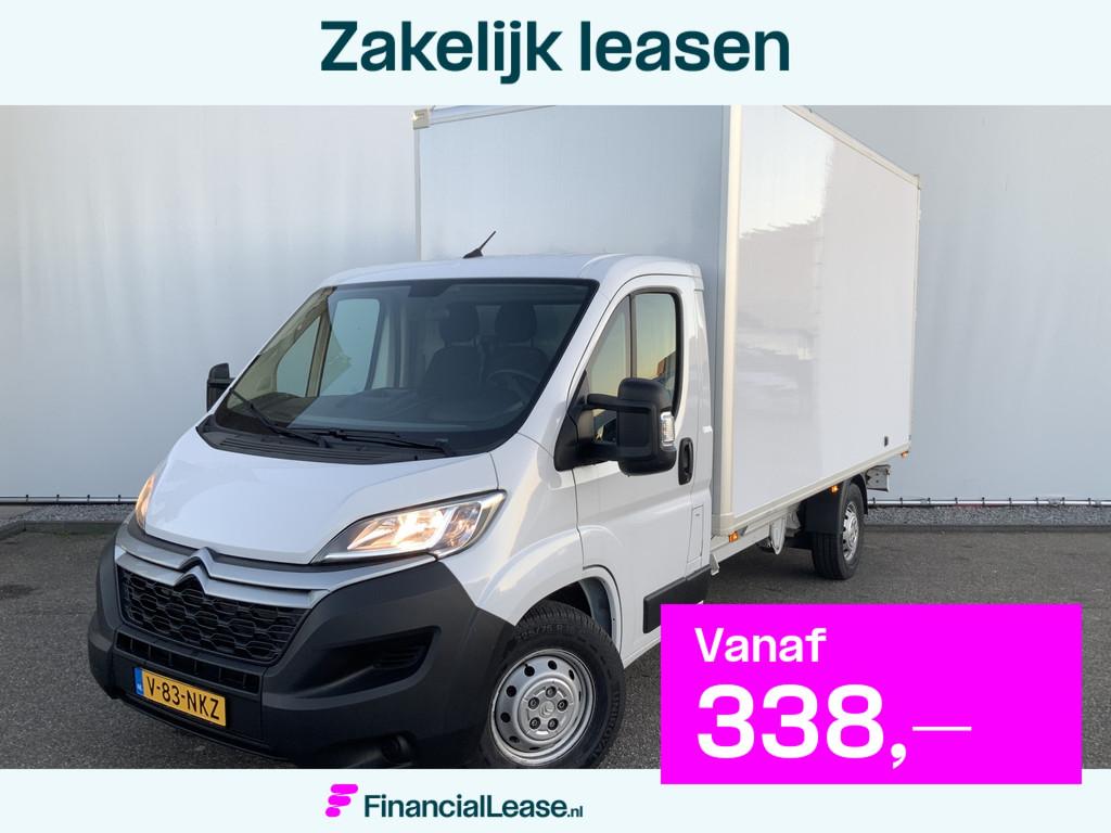 Citroën Jumper 2.2 BlueHDi 165 L3 3.5t Meubel bak & Deuren, Voorwielaandrijving, Start-stop-systeem, Stof, Gebruikt