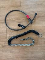 Twee Abus insteekkabel en insteekketting, Ophalen of Verzenden, Gebruikt, Insteekslot