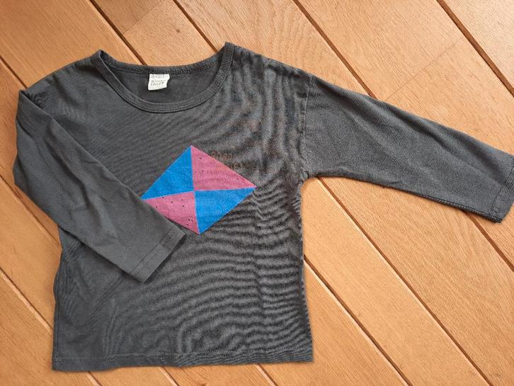 KIDS TALES t- shirt lange mouw donker grijs maat 104 - zgan, Kinderen en Baby's, Kinderkleding | Maat 104, Zo goed als nieuw, Jongen