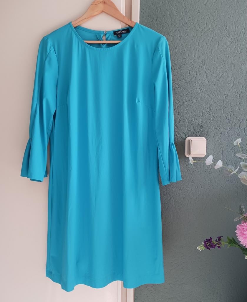 LaDress jurk, L, Kleding | Dames, Jurken, Blauw, Maat 42/44 (L), Ophalen of Verzenden, Zo goed als nieuw