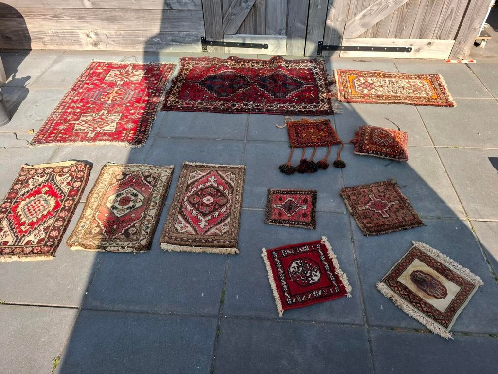 Perzische /oosterse tapijtjes/kleedjes, Ophalen, Rechthoekig, 50 tot 100 cm