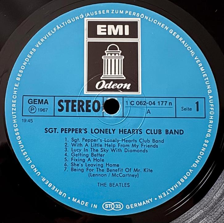 The Beatles – Sgt. Pepper's Lonely Hearts Club Band, Cd's en Dvd's, Vinyl | Pop, Gebruikt, 1960 tot 1980, 12 inch, Ophalen of Verzenden