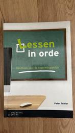 Lessen in orde - Handboek voor de onderwijspraktijk, Boeken, Ophalen of Verzenden, Zo goed als nieuw, HBO