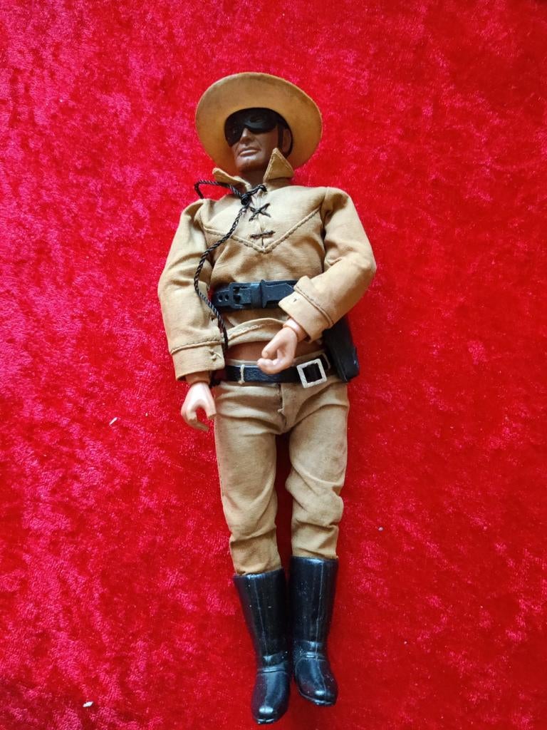 vintage 1973 gabriel lone ranger actie figuur, Ophalen of Verzenden, Zo goed als nieuw, Pop