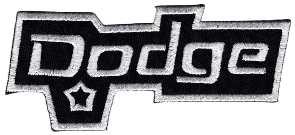 Dodge stoffen opstrijk patch embleem #1, Ophalen of Verzenden, Nieuw, Auto's