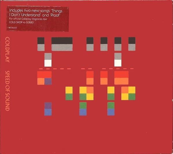 COLDPLAY - speed of sound DIGIPAK CD MAXI SINGLE, Cd's en Dvd's, Cd Singles, Ophalen of Verzenden, Zo goed als nieuw, Rock en Metal