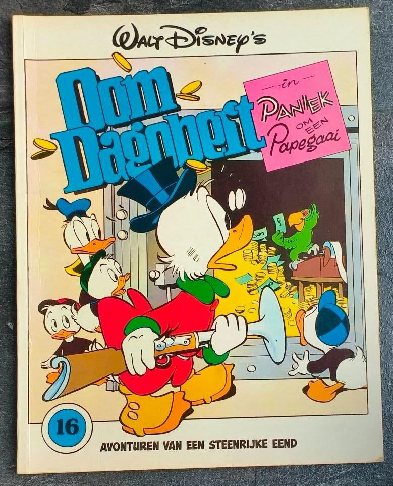 Oom Dagobert nr.16, Ophalen of Verzenden, Zo goed als nieuw, Walt Disney, Eén stripboek