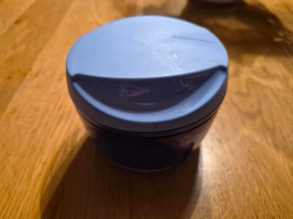 Tupperware Mini Quickchef, Huis en Inrichting, Keuken | Tupperware, Ophalen of Verzenden, Zo goed als nieuw, Blauw, Overige typen