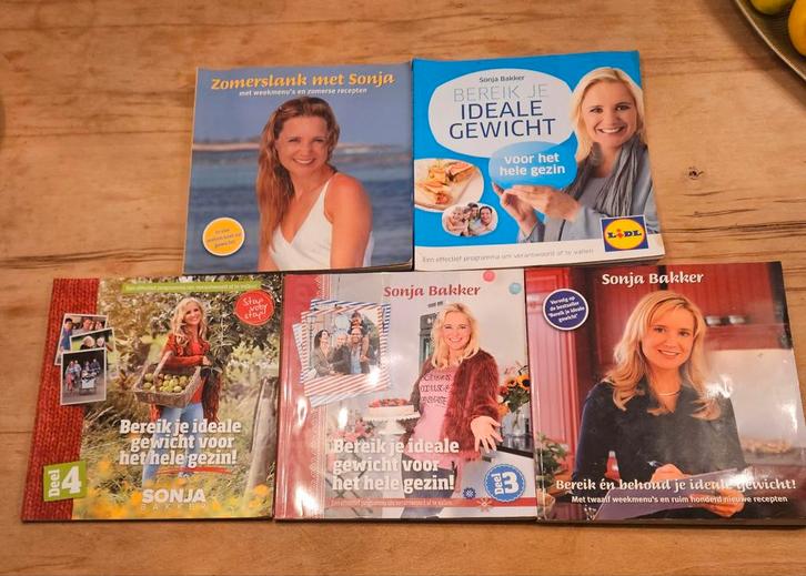 Sonja Bakker weekmenu boeken - 5x dieet en voeding, Boeken, Gezondheid, Dieet en Voeding, Ophalen