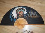 Wanddecoratie Indiaan waaier, Huis en Inrichting, Woonaccessoires | Wanddecoraties, Ophalen of Verzenden, Gebruikt