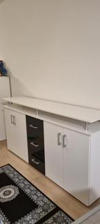 Mooie wit /zwart/kastje of keuken kastje., Huis en Inrichting, Ophalen, Zo goed als nieuw, 25 tot 50 cm, 100 tot 150 cm