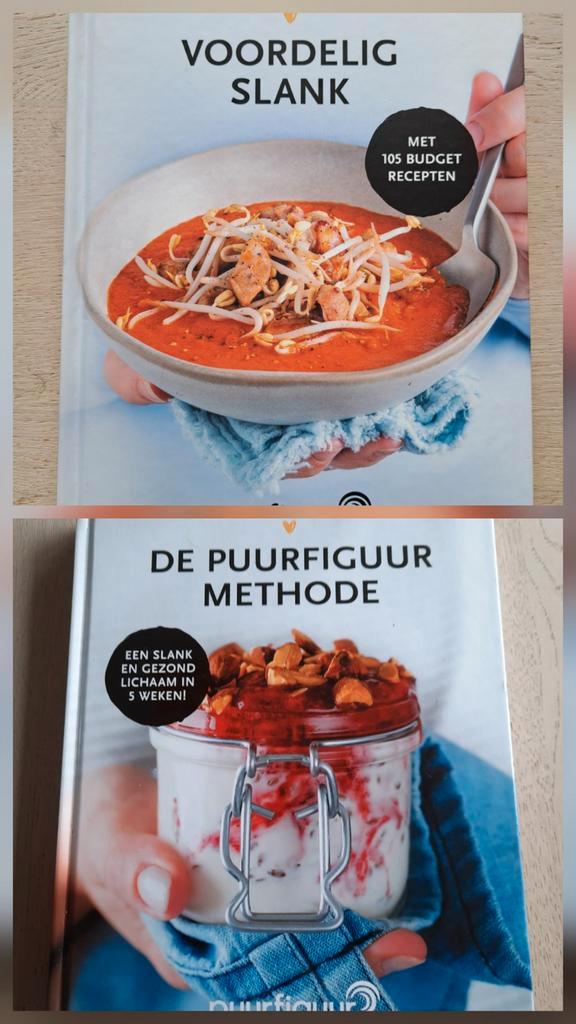2x PuurFiguur, Boeken, Kookboeken, Zo goed als nieuw, Gezond koken, Ophalen of Verzenden