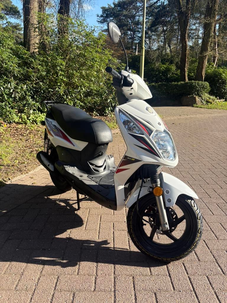 Sym orbit 2 brom, Fietsen en Brommers, Scooters | SYM, Gebruikt, Orbit, Maximaal 45 km/u, Benzine, Ophalen