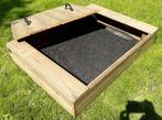 HOUTEN ZANDBAK 90x120 incl deksel kant en klaar geleverd, Ophalen, Nieuw