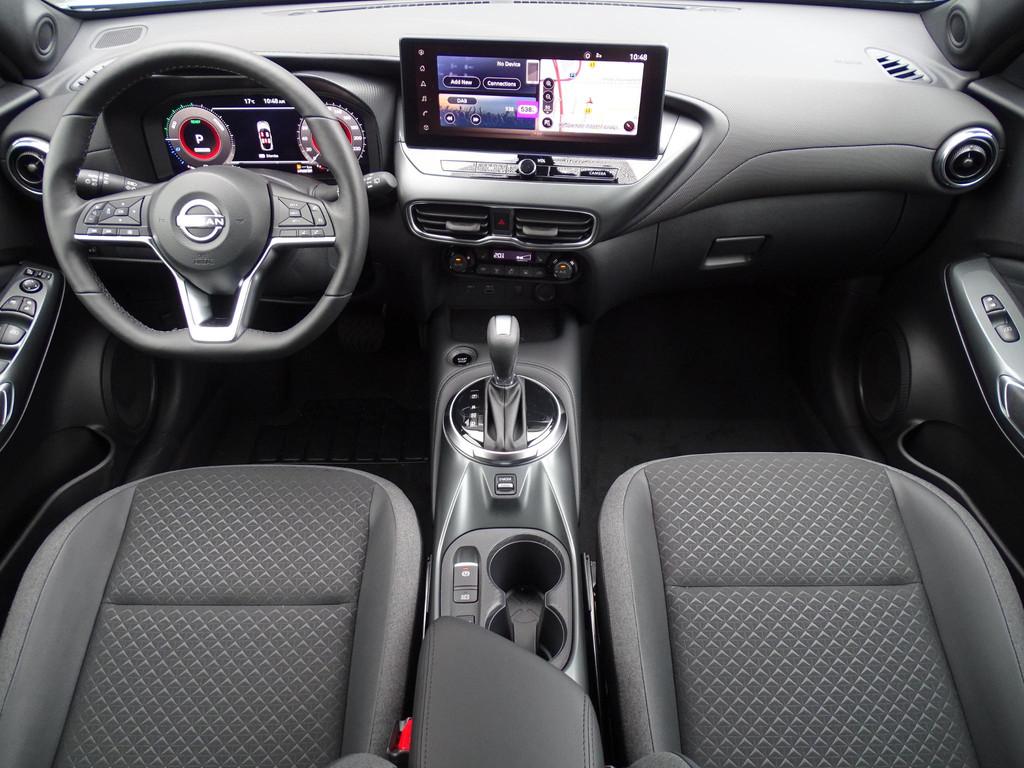 Nissan Juke 1.6 Hybrid N-Connecta COLD PACK / METALLIC LAK, Stof, Met garantie (alle), Origineel Nederlands, Hybride Elektrisch/Benzine