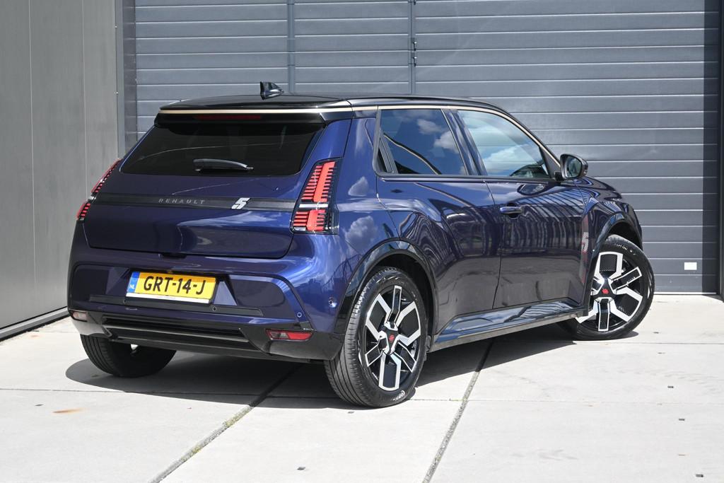 Renault 5 comfort range iconic cinq 52 kWh | 150 PK | STUUR/, Stof, Gebruikt, 150 pk, Blauw