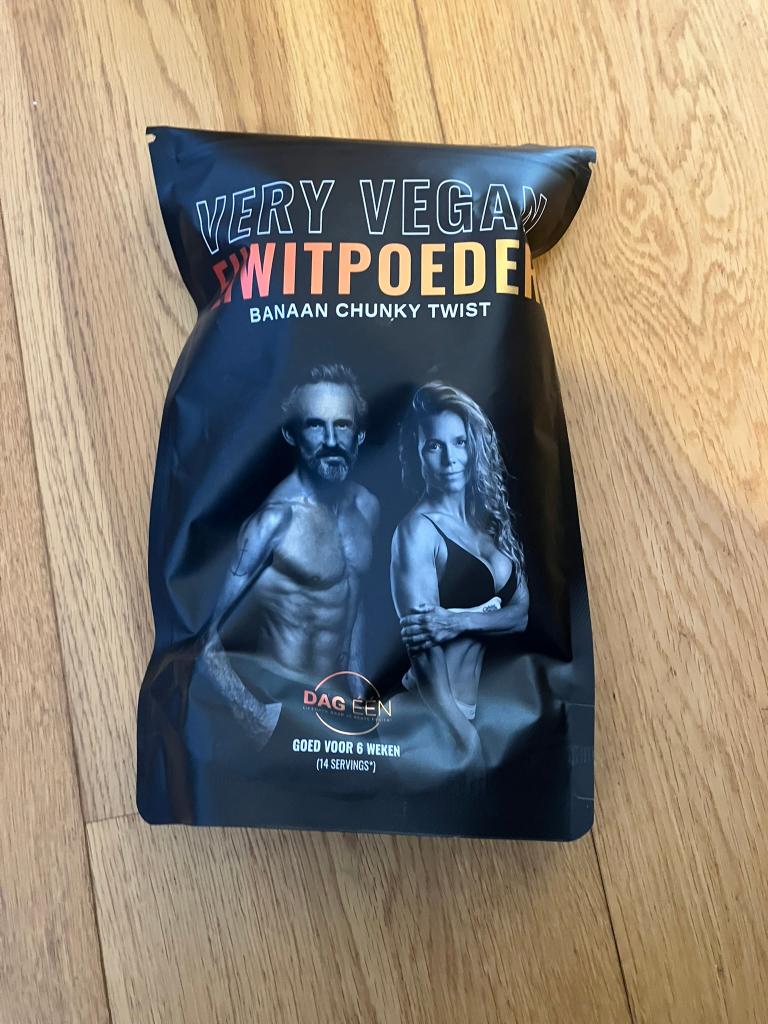 Dag Een Very Vegan Eiwitpoeder Banaan Chunky Twist, Ophalen of Verzenden, Nieuw