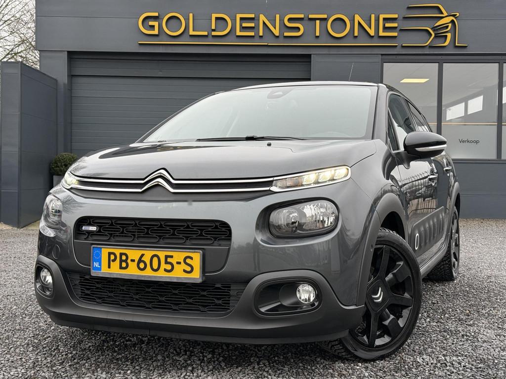 Citroen C3 1.2 PureTech S&S Shine Pano,Navi,Stoelverw,Afn.Tr, Auto's, Voorwielaandrijving, 1025 kg, Euro 6, 1199 cc