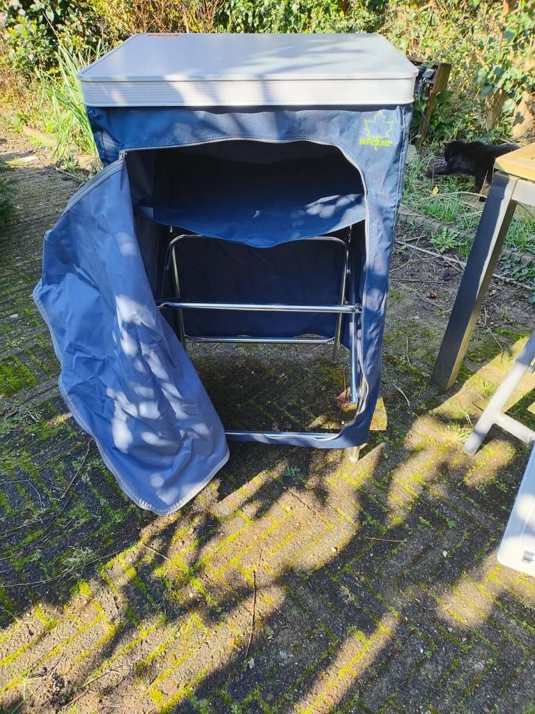 bo-camp campingkast cq kookkast, Caravans en Kamperen, Kampeeraccessoires, Zo goed als nieuw, Ophalen