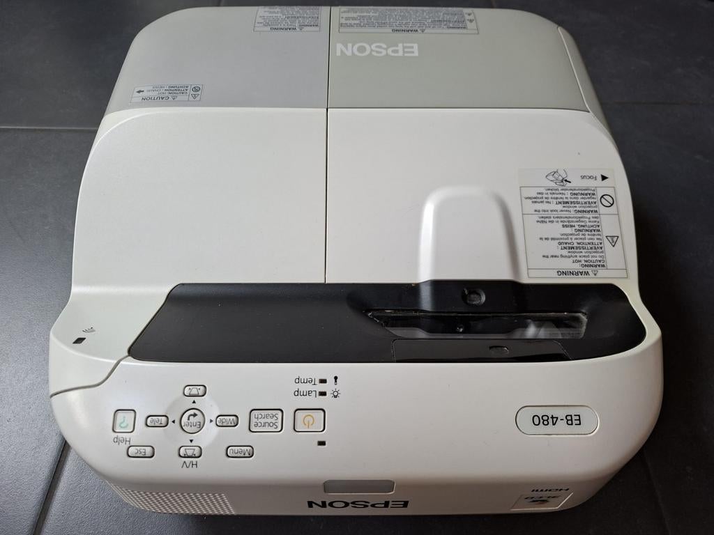 Epson EB-480 Beamer - Ideaal voor presentaties en thuis, Ophalen, Gebruikt, Epson, LCD