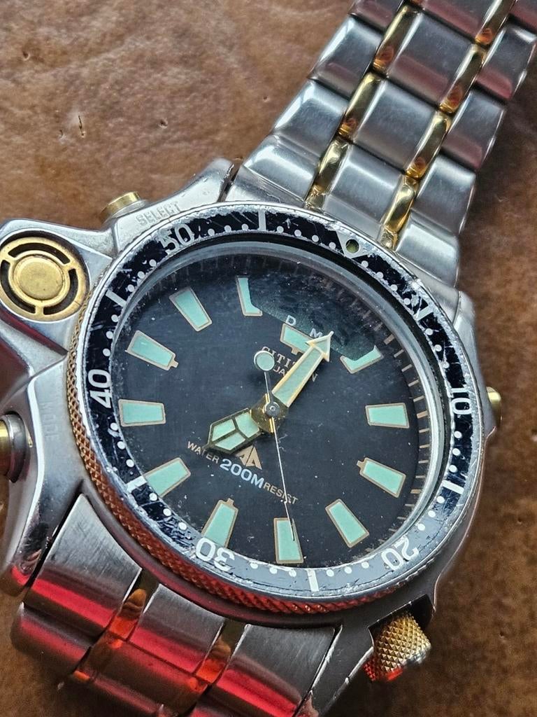 Citizen promaster Aqualand jp2000 diverse promasters, Sieraden, Tassen en Uiterlijk, Horloges | Heren, Ophalen of Verzenden, Zo goed als nieuw