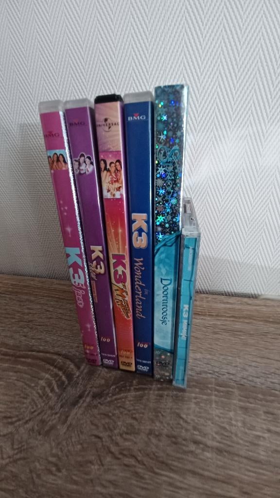 K3 DVD'S, Cd's en Dvd's, Dvd's | Kinderen en Jeugd, Alle leeftijden, Ophalen of Verzenden, Zo goed als nieuw, Overige genres