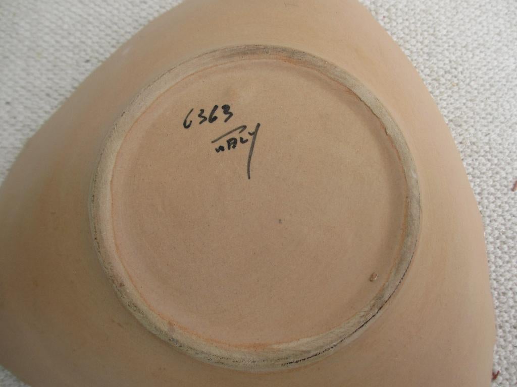 Vintage Fratelli Fanciullacci vaas en schaal, Ophalen of Verzenden