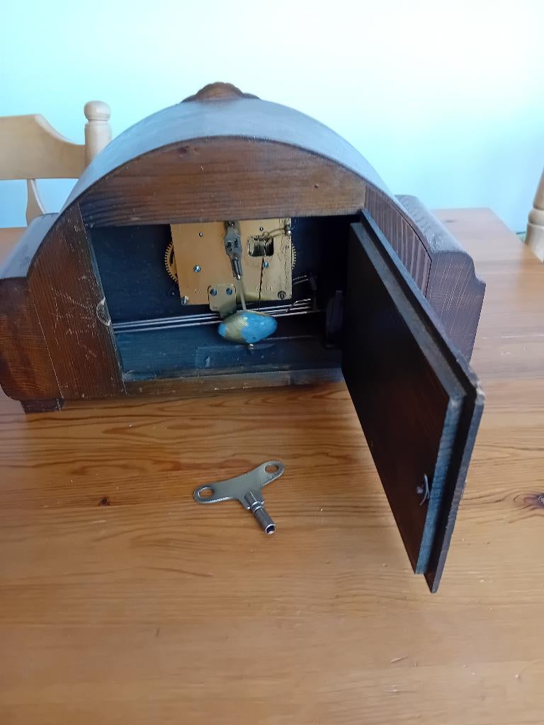 Oude pendule klok, Ophalen of Verzenden