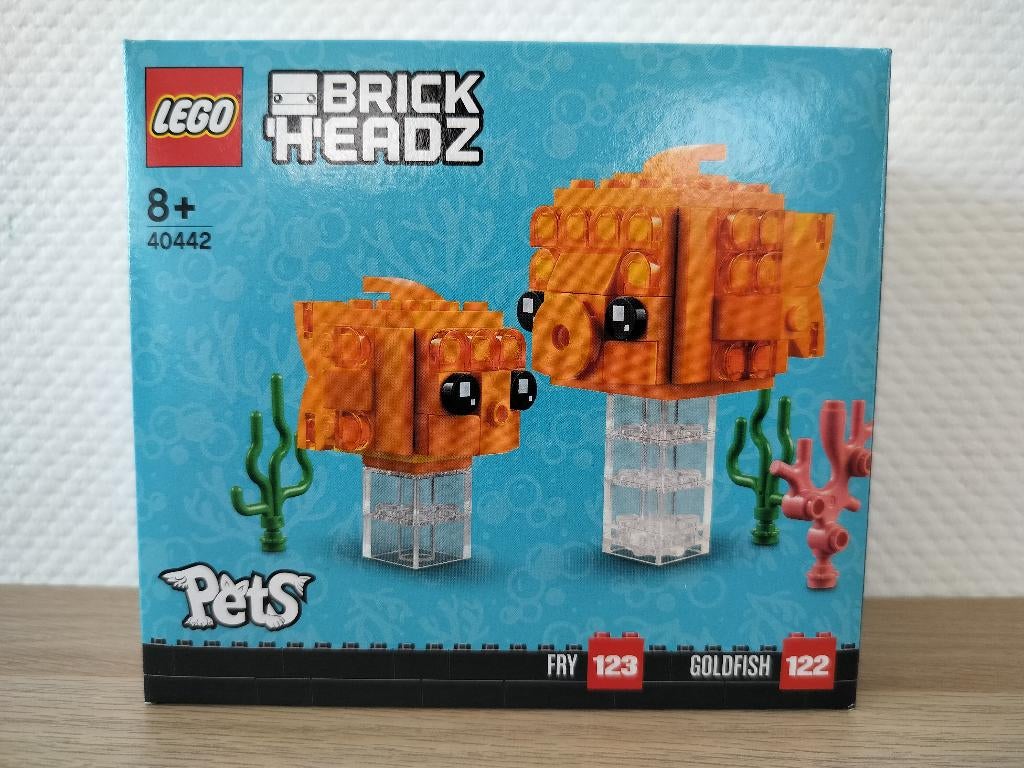 Lego 40442 - BrickHeadz - Goudvis, Kinderen en Baby's, Speelgoed | Duplo en Lego, Verzenden, Nieuw, Complete set, Lego