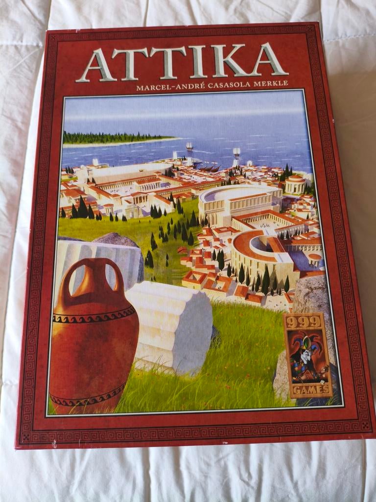 Bordspel Attika - Strategisch spel voor 2-4 spelers, Een of twee spelers, Ophalen of Verzenden, Gebruikt, 999 Games