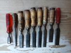 Ouderwets timmer gereedschap hout beitels, Doe-het-zelf en Verbouw, Gereedschap | Handgereedschap, Ophalen, Gebruikt